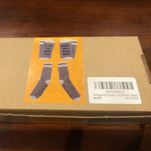 Bring Me A Glass Of Wine Socks - pair - Picture 7 of 7